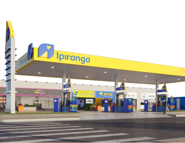 Posto Ipiranga.