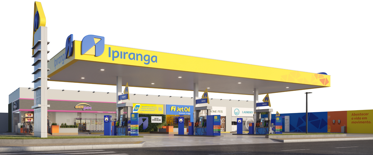Posto Ipiranga.